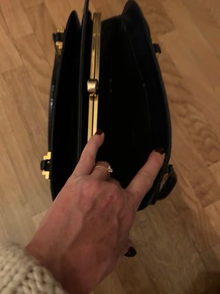 BOLSO VINTAGE DE PIEL AUTÉNTICA