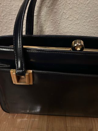 BOLSO VINTAGE DE PIEL AUTÉNTICA