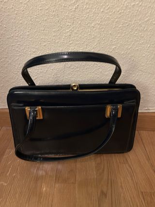 BOLSO VINTAGE DE PIEL AUTÉNTICA