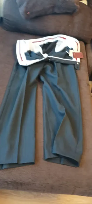 Pantalón Emidio Tucci Gris Talla 52 Nuevo