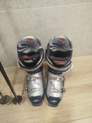 Esquís Head 170cm, Bastones y Botas Talla 29.5