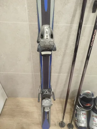 Esquís Head 170cm, Bastones y Botas Talla 29.5