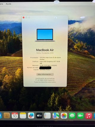 MacBook Air 2019 Gris Espacial