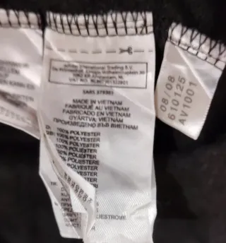 Chaqueta Adidas Vintage Negra original unisex