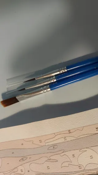 Kit Pittura Numeri Paesaggio Autunnale