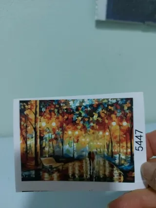 Kit Pittura Numeri Paesaggio Autunnale