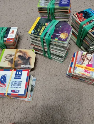 Lotto Grande Schede Telefoniche