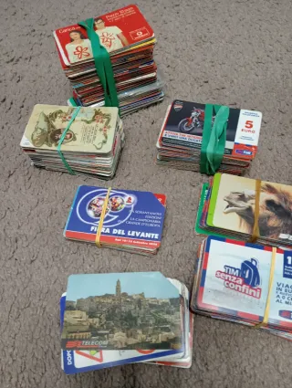 Lotto Grande Schede Telefoniche