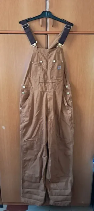 Salopette Carhartt Marrone Chiaro