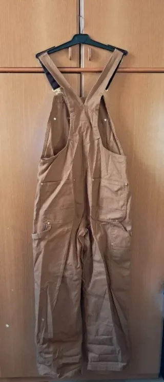 Salopette Carhartt Marrone Chiaro