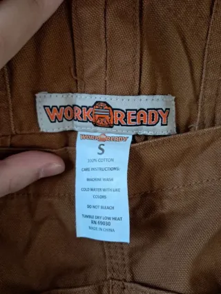 Salopette Carhartt Marrone Chiaro