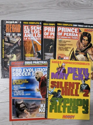 PACK 6 GUÍAS HOBBY CONSOLAS