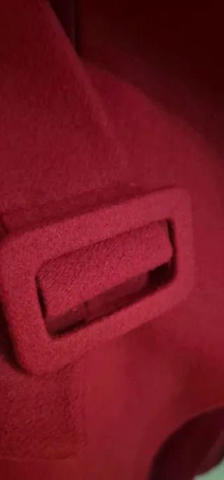 Abrigo Mango Rojo Talla M