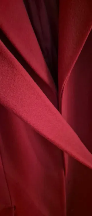 Abrigo Mango Rojo Talla M