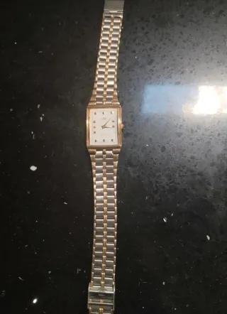 Reloj Cartier Mujer Oro y Plata