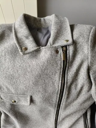 Abrigo color Gris mujer