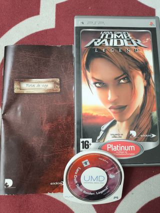 Lara Croft Tomb Raider Legend Platinum PSP