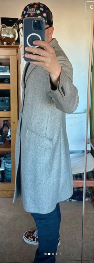 Abrigo Borsalino de Lujo Hecho en Italia