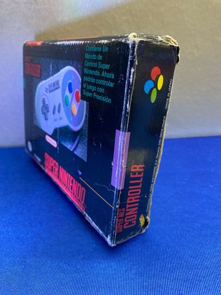 SOLO CAJA MANDO SUPER NINTENDO SNES PAL ESP
