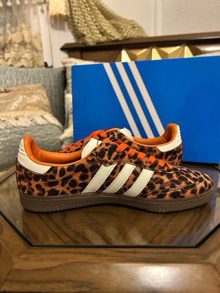 Adidas Samba OG Leopardo Naranja