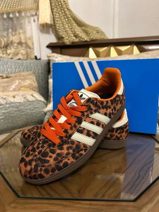 Adidas Samba OG Leopardo Naranja