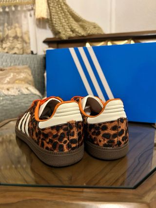 Adidas Samba OG Leopardo Naranja