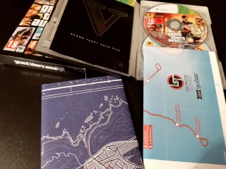 GTA V Caja metálica. Xbox 360. Edición especial