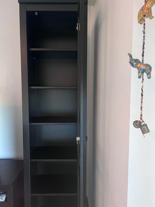 Vitrina Negra Ikea Hemnes