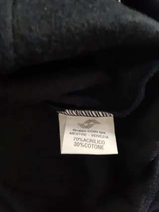 Felpa James Dillon blu con zip