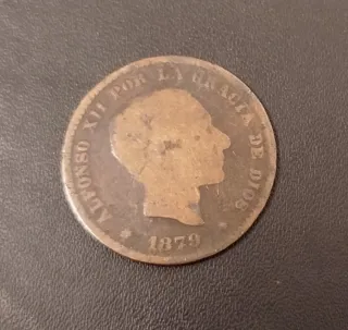 Moneda Alfonso XII 1879