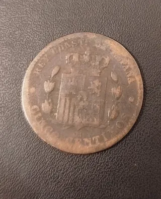 Moneda Alfonso XII 1879