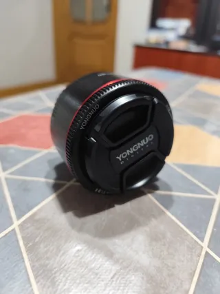 Objetivo Yongnuo 50mm II f/1.8 (canon)