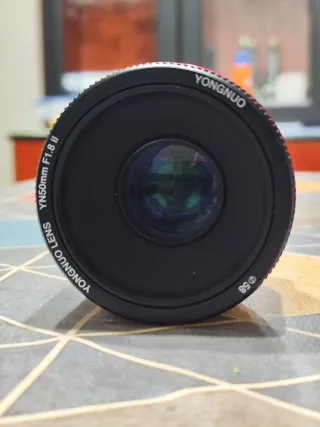 Objetivo Yongnuo 50mm II f/1.8 (canon)