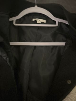 Chaqueta Bomber Subduet Negra y Blanca Talla M-L