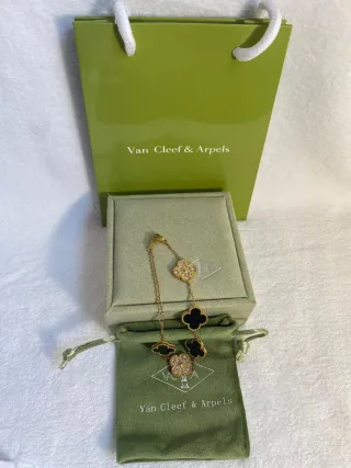 Pulsera Van Cleef & Arpels Trébol Oro Negro