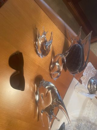 Colección peces de cristal