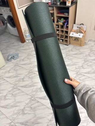 Esterilla de yoga verde