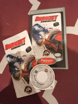 Burnout Dominator Platinum PSP