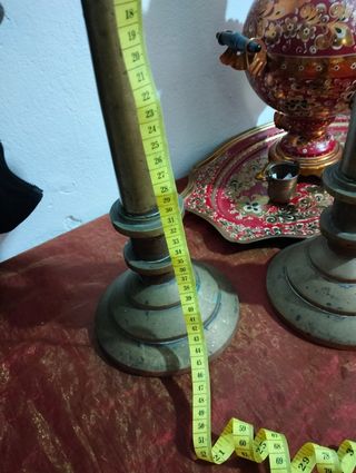 Coppia Candelabri Vintage