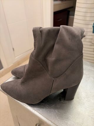 Botas altas ante gris Pedro Miralles T39