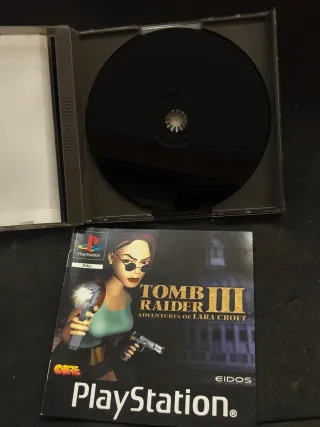 PS1 Tomb Raider III PAL