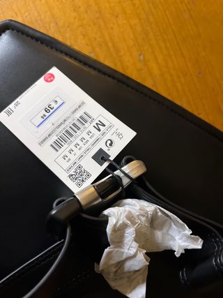 Riñonera Zara Negra