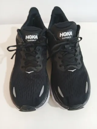 Hoka Clifton 8 Zapatillas Running Negras
