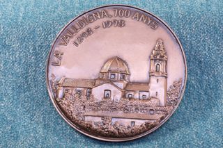 Medallón Jaume II El Just 700 Anys