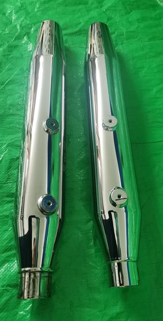 Tubos de escape Harley Davidson Softail Custom