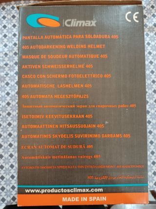 Pantalla Climax para Soldadura Automática 405.