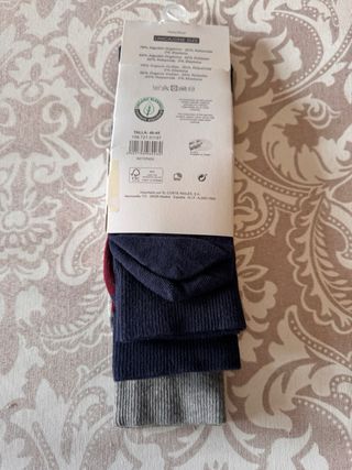 Lote 3 pares calcetines Navidad