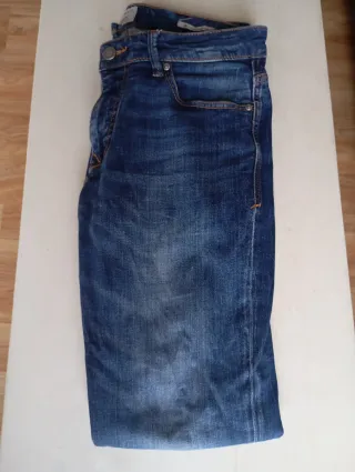 Vaqueros Mango Azules