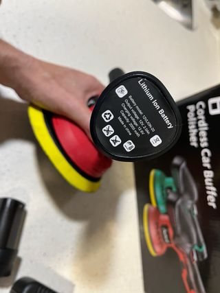 Pulidora Coche Orbital 12V Batería