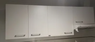 Muebles de cocina blancos